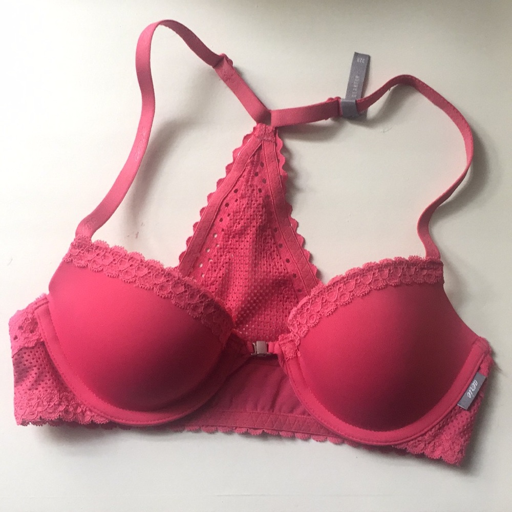 Pink aerie bra